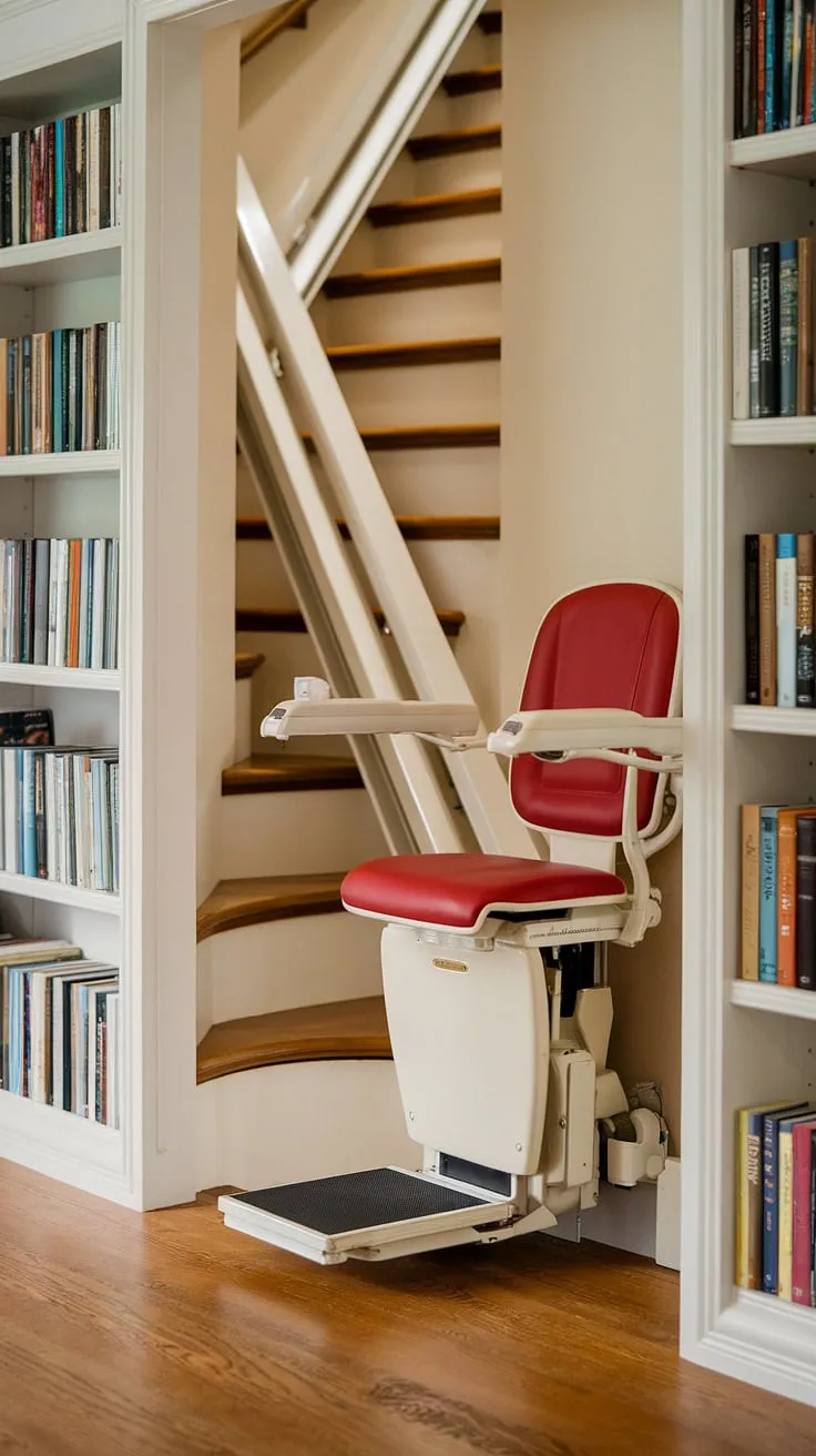 Transform a corner of your living room into a haven of productivity with this small space home office.  The dual monitor desk setup and strategically placed bookshelf make the most of limited space, while the comfortable chair and personal touches create a welcoming atmosphere.  This compact home office is a testament to smart home office design, offering inspiration for those seeking office ideas for small spaces, even considering an office in closet if necessary.