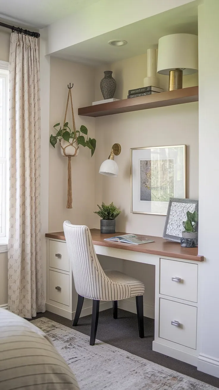 This charming kitchen pantry, with its beautiful larder-style cupboards and clever kitchen cabinet storage, is the epitome of pantry design.  The soft grey walls and natural light streaming through the window create a calming atmosphere, while the carefully arranged jars of preserves and bags of flour offer a glimpse into delicious home-baking. This kitchen larder is brimming with pantry ideas and is a true testament to thoughtful kitchen pantry design, showcasing current kitchen trends and providing ample kitchen inspiration.