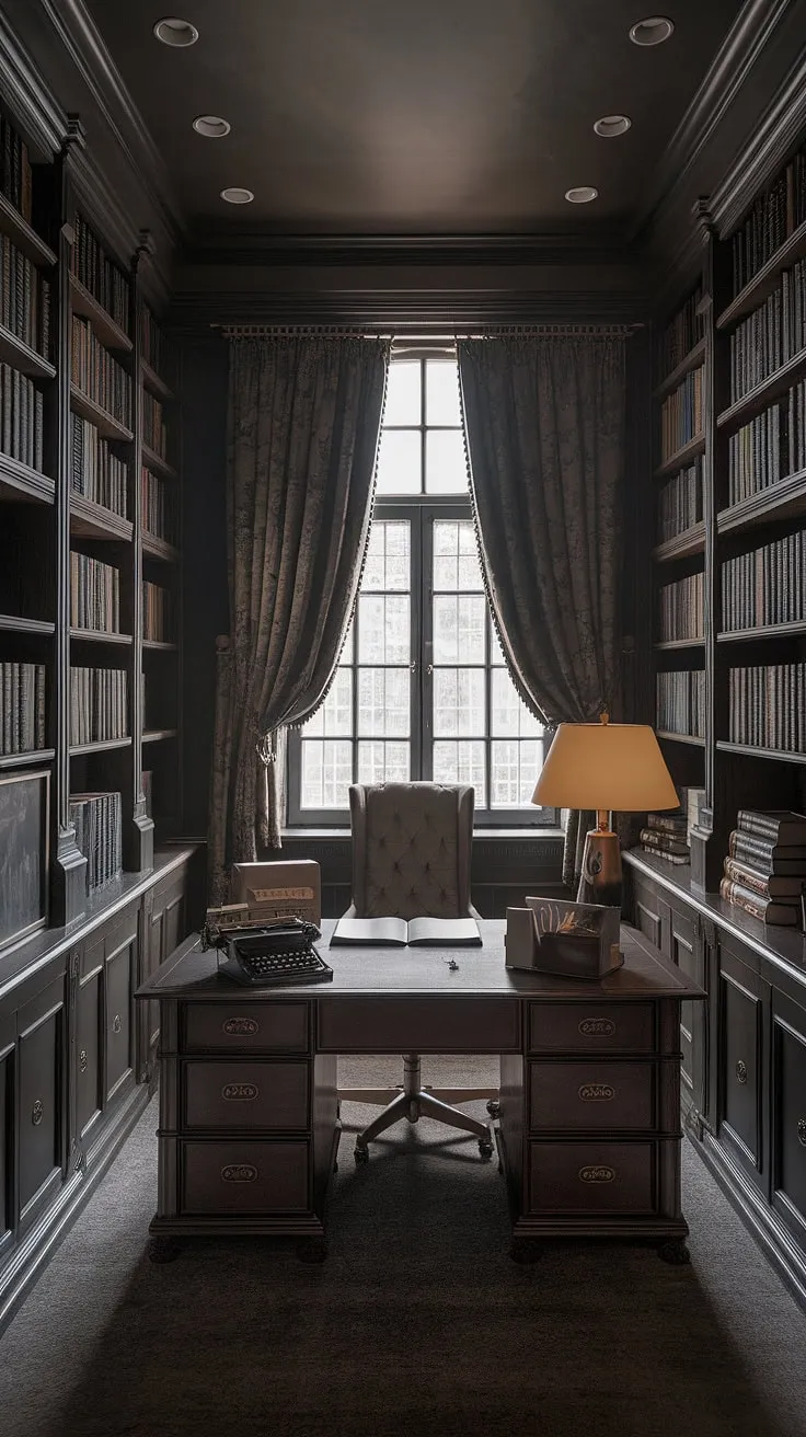 The scent of aged paper and ambition hangs heavy in the air. This old-money library, a sanctuary for contemplation and creation, whispers tales of generations past while embracing the focused energy of modern study. A haven where ideas take shape, fueled by the quiet hum of a productivity.