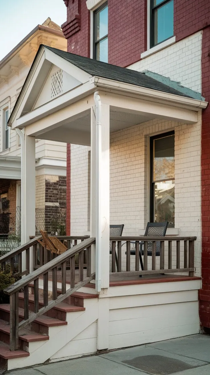 Inviting House Featuring a Quaint Covered Porch