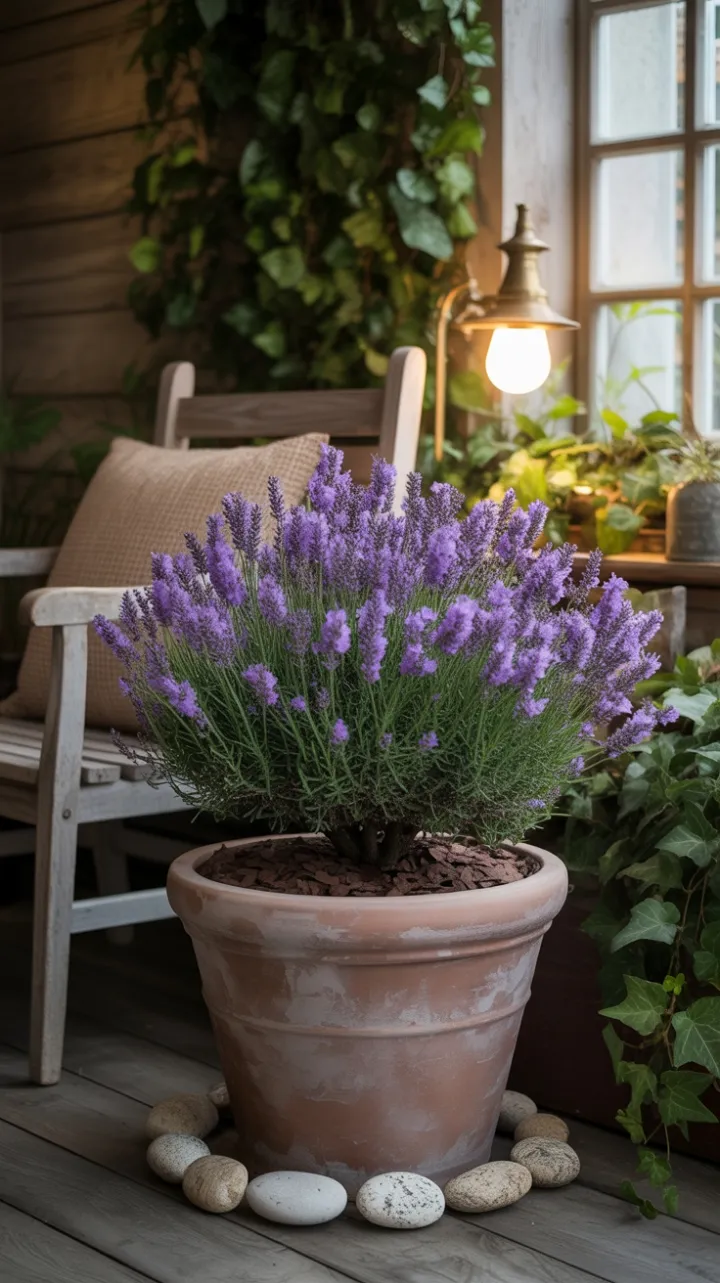 Sunlit Lavender Sanctuary