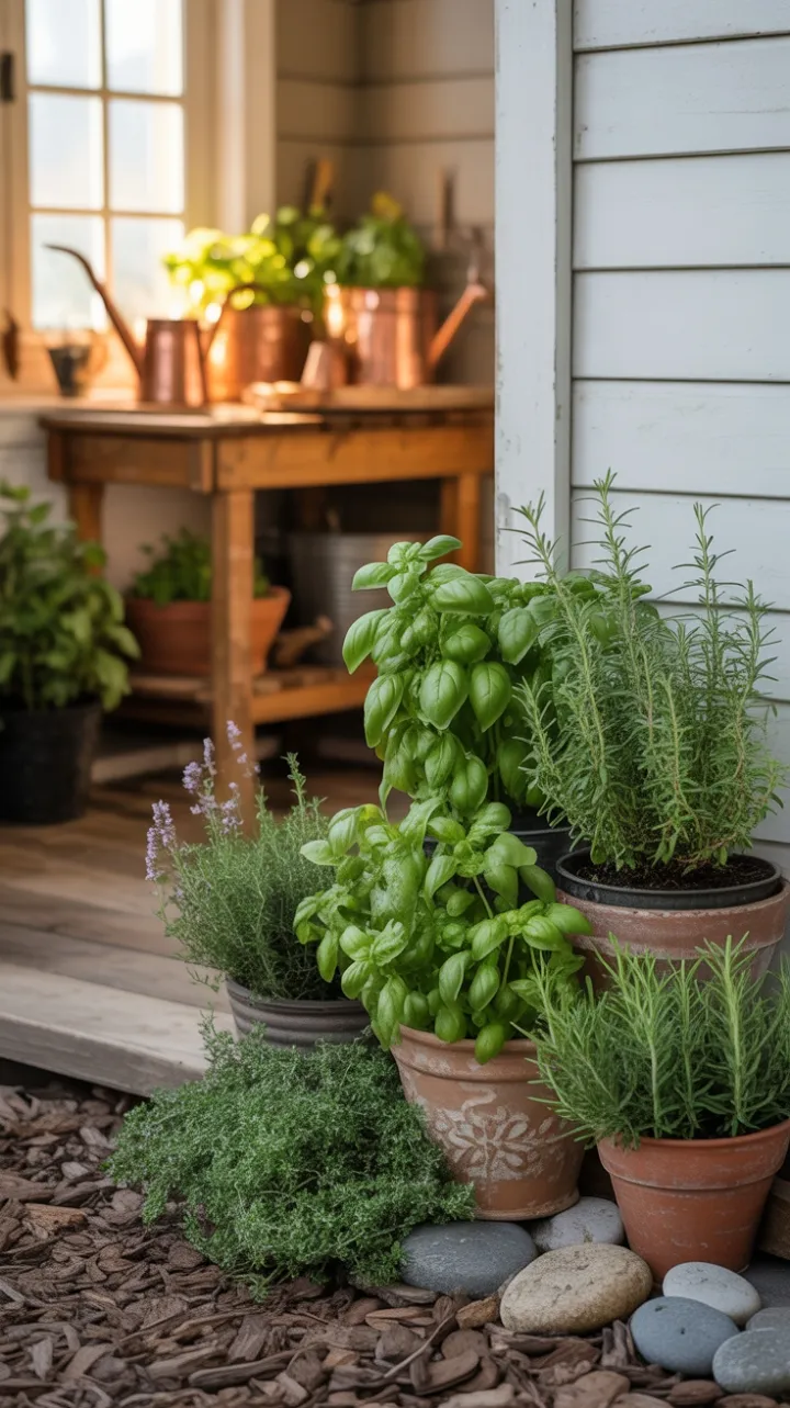 Sunlit Shiplap Herb Haven