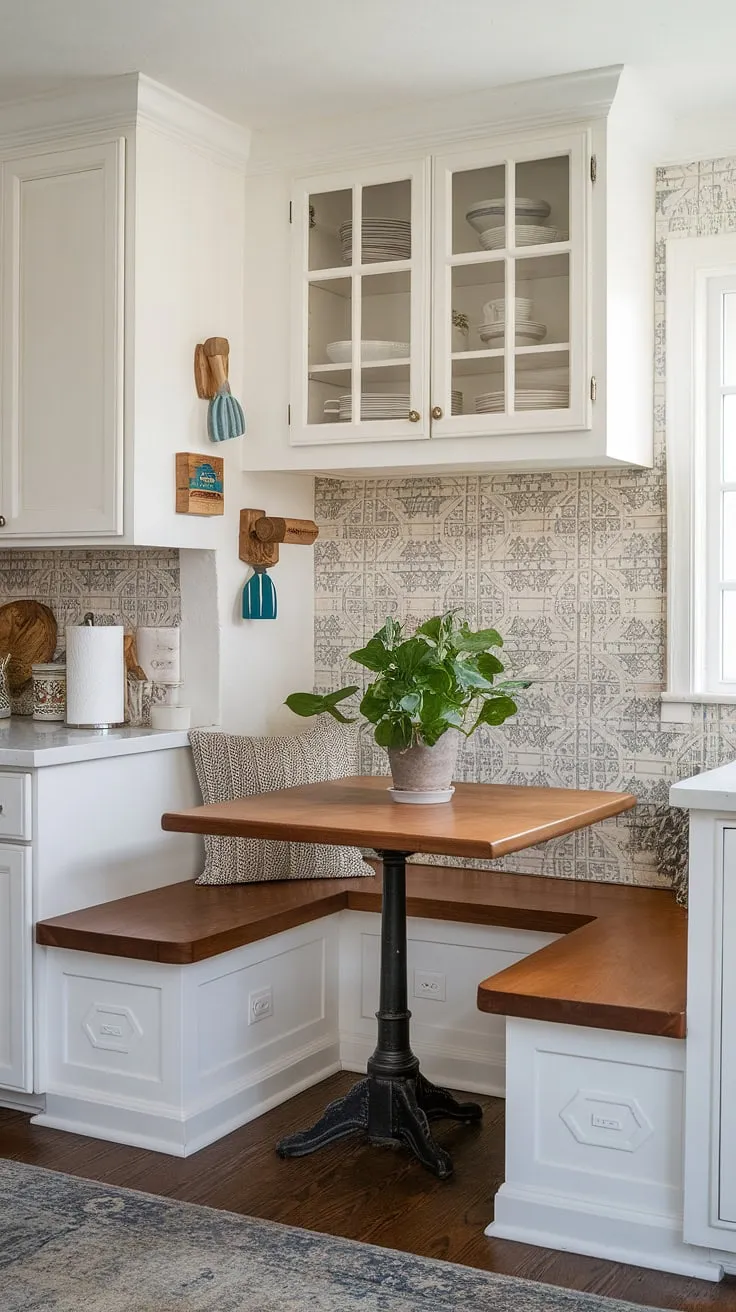 This white laundry room half bath combo is the ultimate space-saving solution!  Clever storage maximizes functionality, while the clean aesthetic provides serious laundry room inspiration.  A laundry renovation dream come true, showcasing smart DIY room storage and even a dedicated spot for laundry powder.
