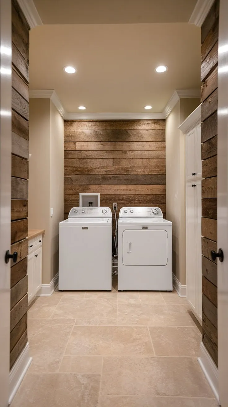 Transforming the Mundane: A Splash of Color in the Laundry Room