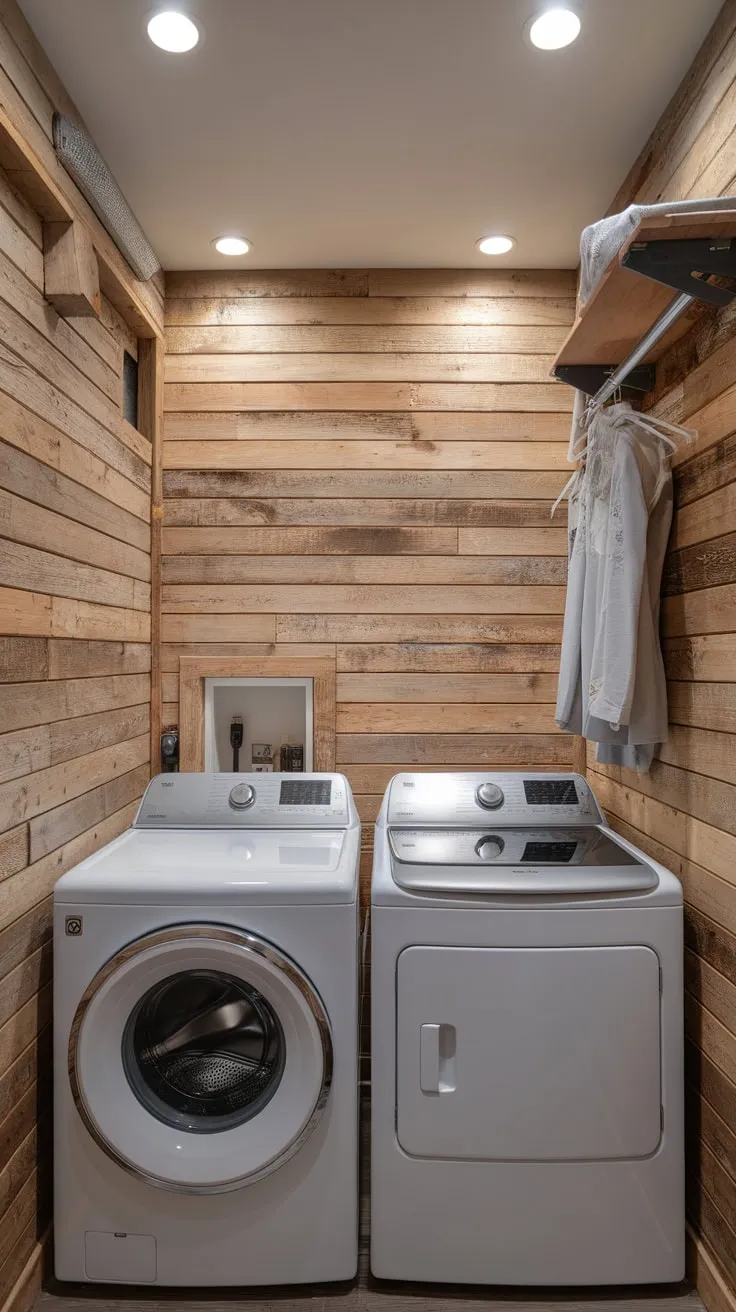 Transforming the Mundane: A Splash of Color in the Laundry Room