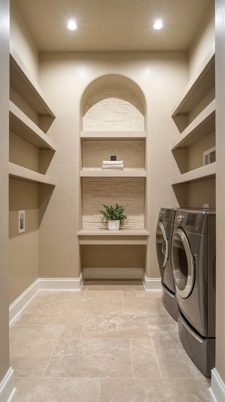 Transforming the Mundane: A Splash of Color in the Laundry Room
