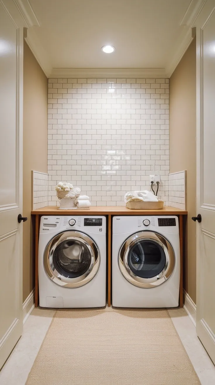 Eternal Serenity: A Backsplash That Turns Tasks into Delightful Experiences