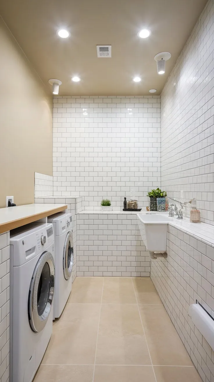 Where Function Meets Flair: The Art of Laundry Room Backsplashes