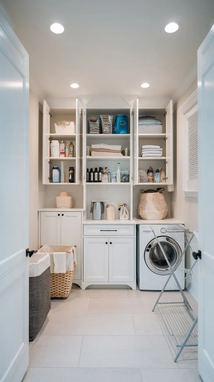 The Rhythm of Refresh: A Cabinet Symphony in the Laundry Room