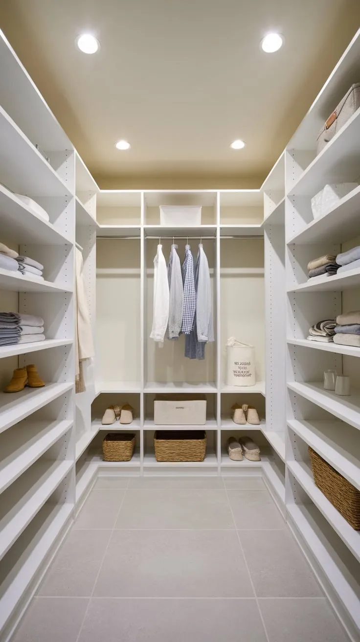 The Tidy Retreat: A Closet of Cleanliness and Order