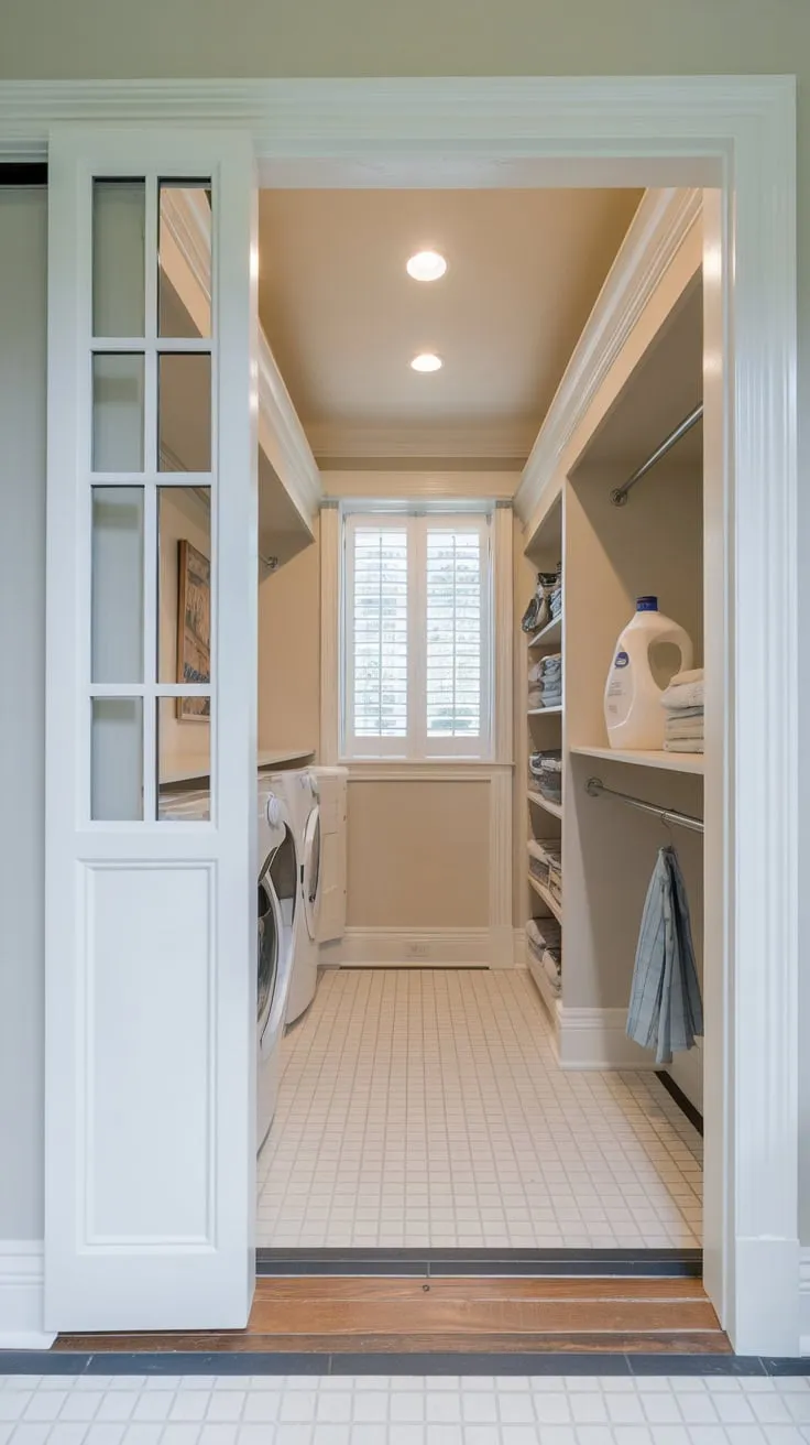 The Secret Allure of Laundry: A Neat Oasis Behind Glass