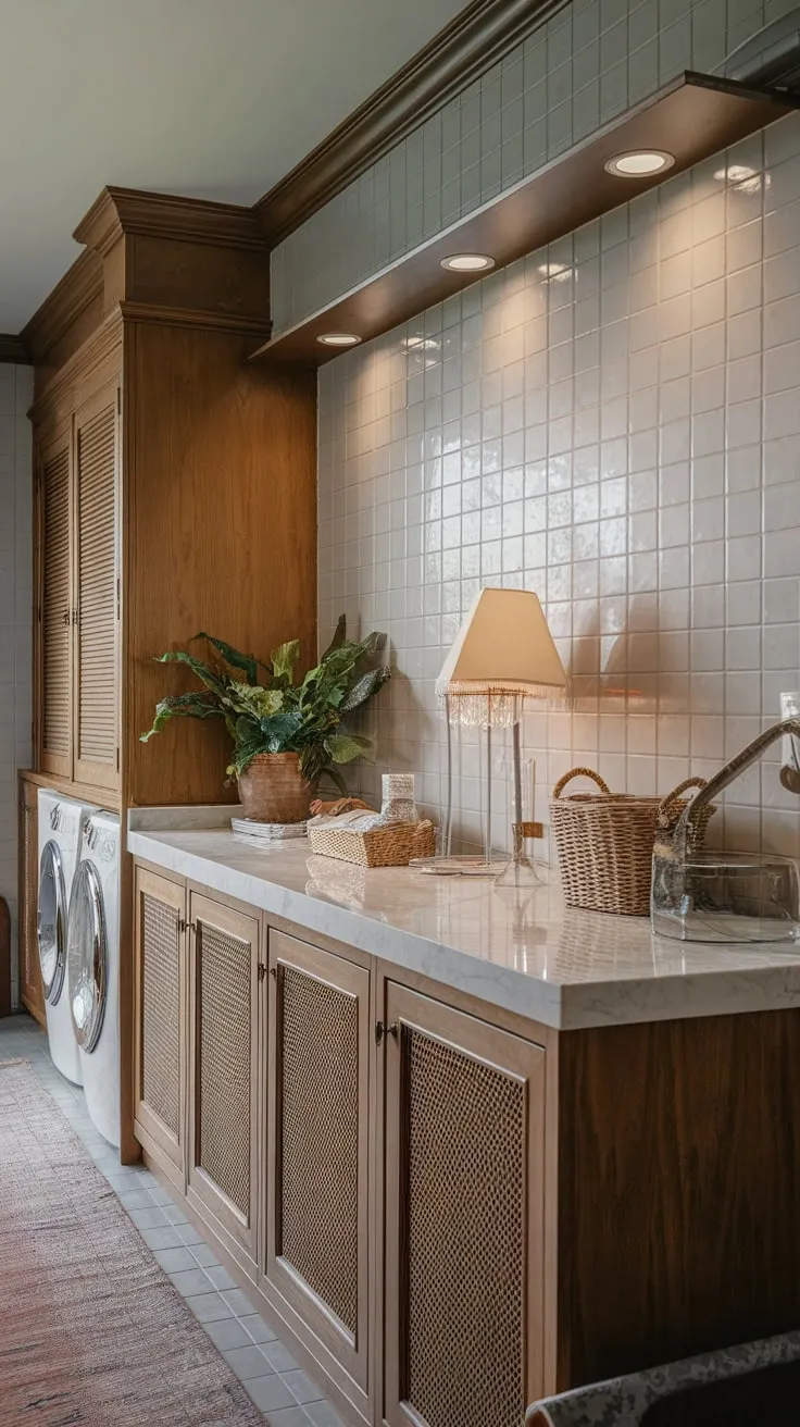 Chores in Style: The Art of Laundry Room Serenity