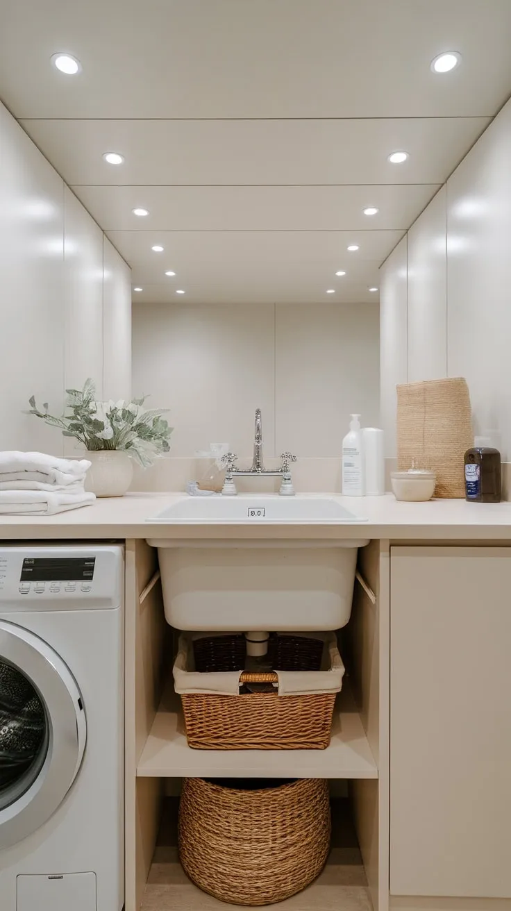 Pristine Palette: Transforming Laundry into a Stylish Affair