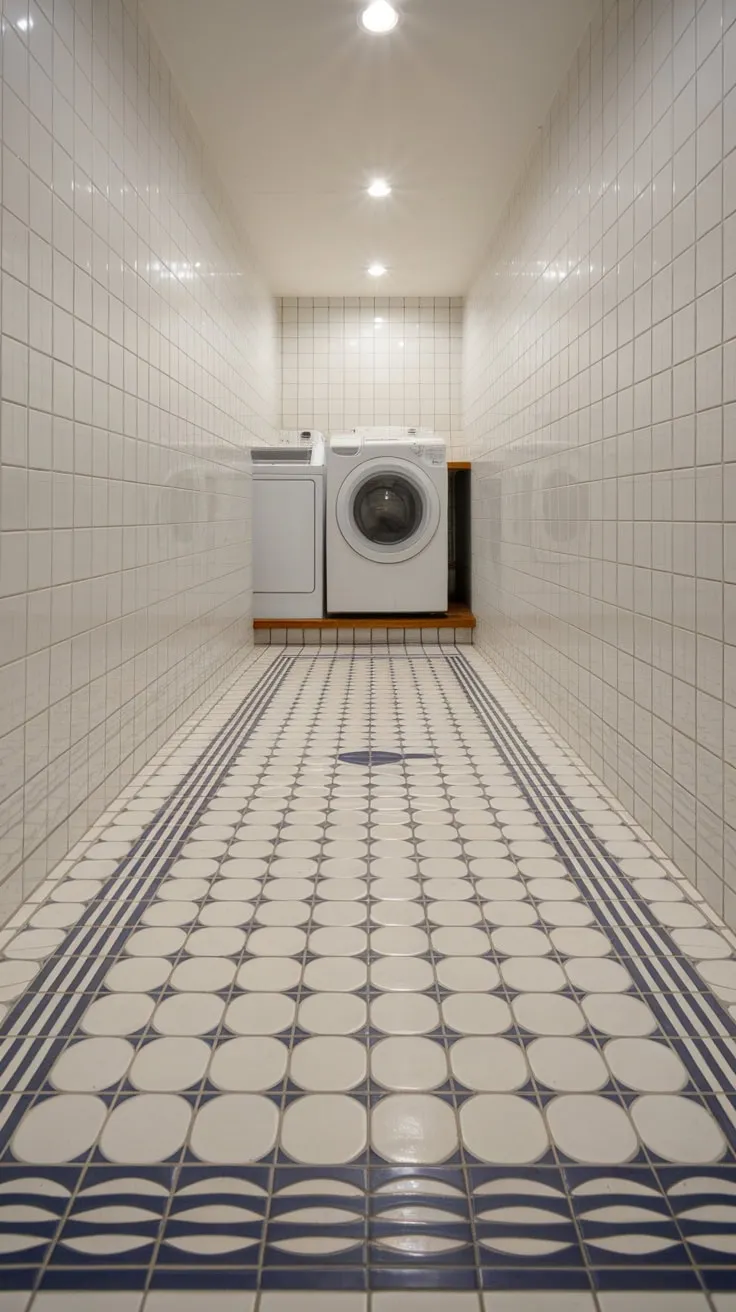 Transform Your Routine: The Chic Harmony of Laundry Room Tiles