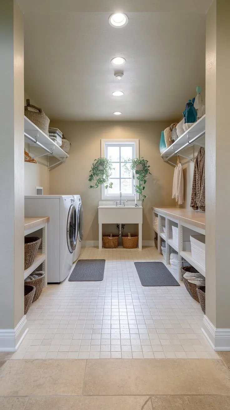 Fabric Serenity: The Craft of Laundry in Gentle Tones