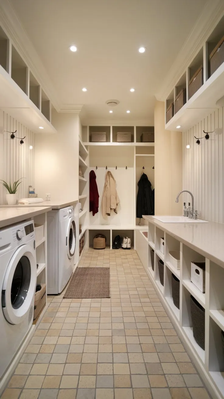 Where Functionality Dances with Style: A Laundry Room Reimagined