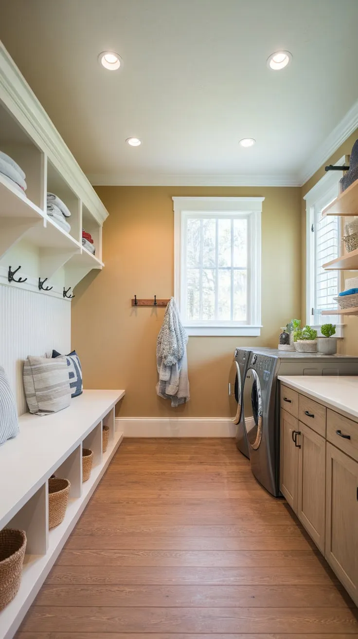 A Stylish Haven for Utility: The Laundry-Mud Room Experience