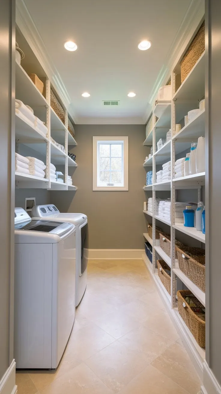 Laundry Elegance: Transform Your Space with Intelligent Shelving Solutions