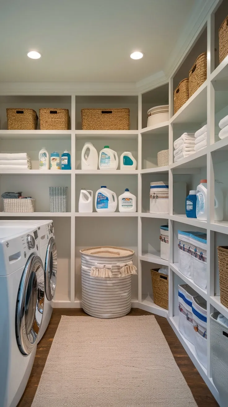 Sleek Serenity: Transforming Your Laundry Room Aesthetics