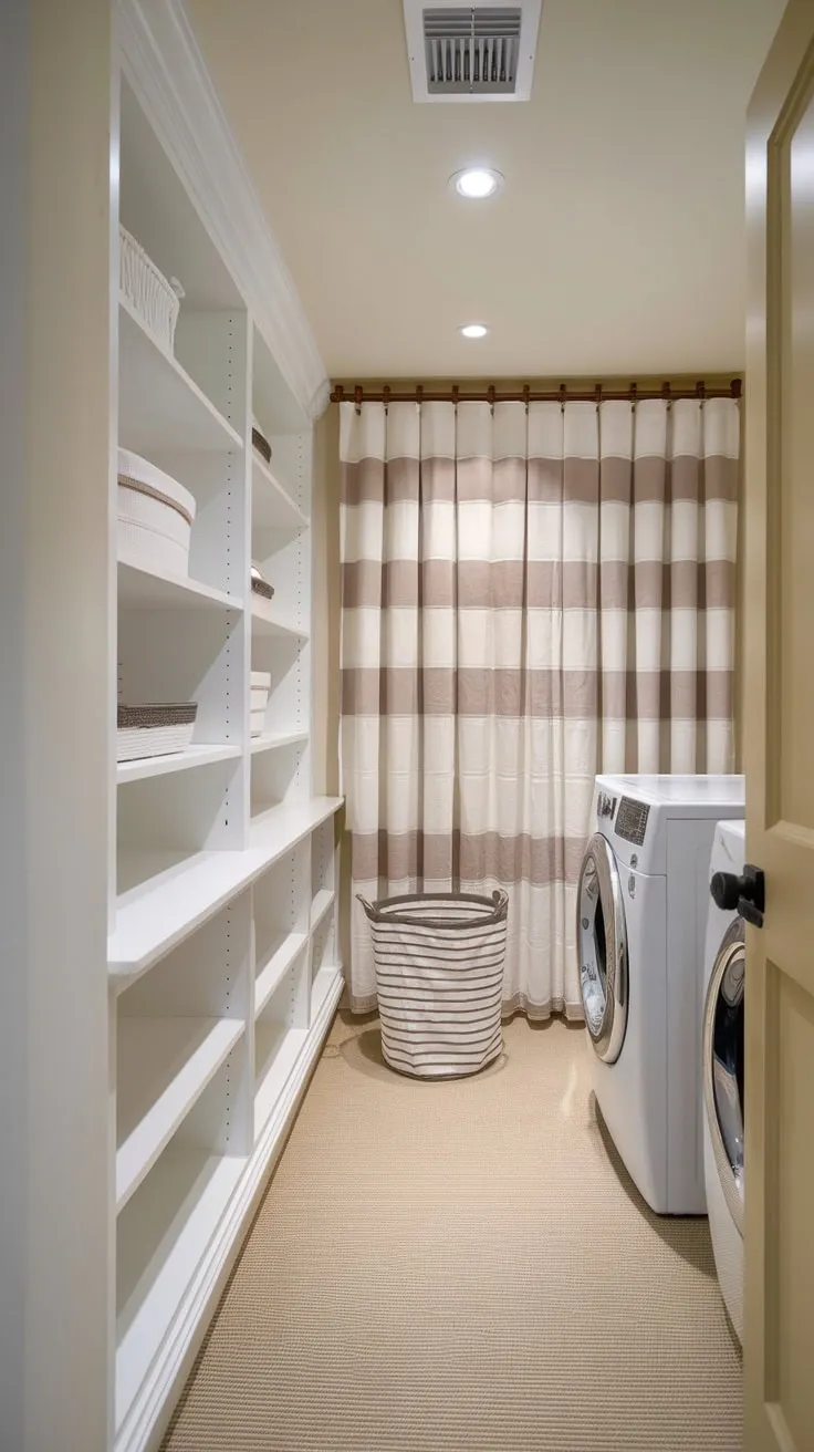 Transforming Chaos into Order: The Art of Laundry Room Storage