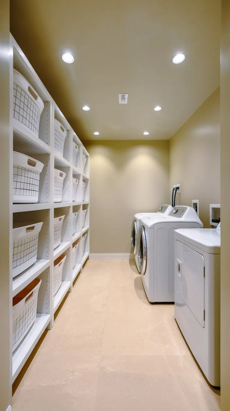 Chic Laundry: Transform Your Space with Elegant Storage Options