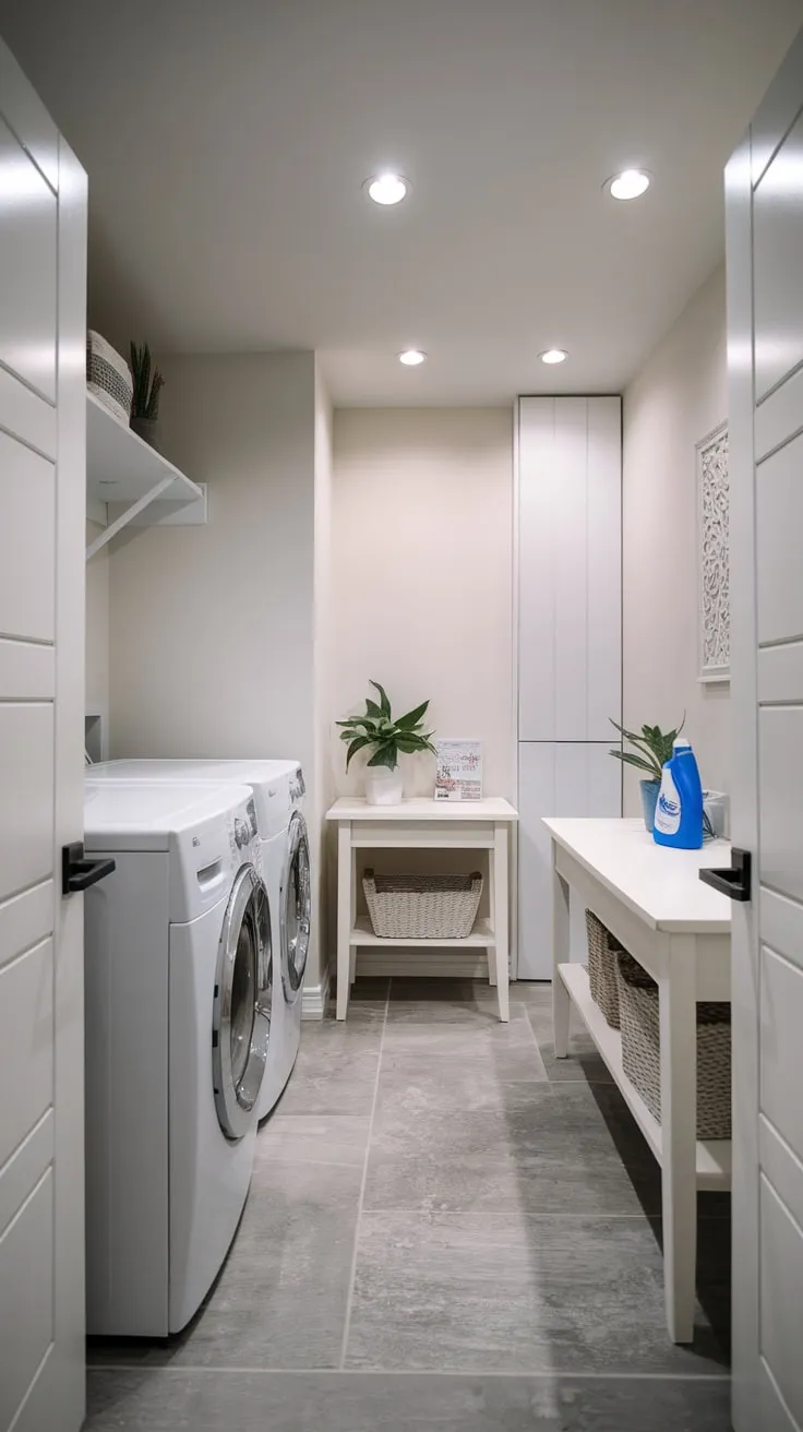 A fresh perspective on laundry: where garments find their glow.