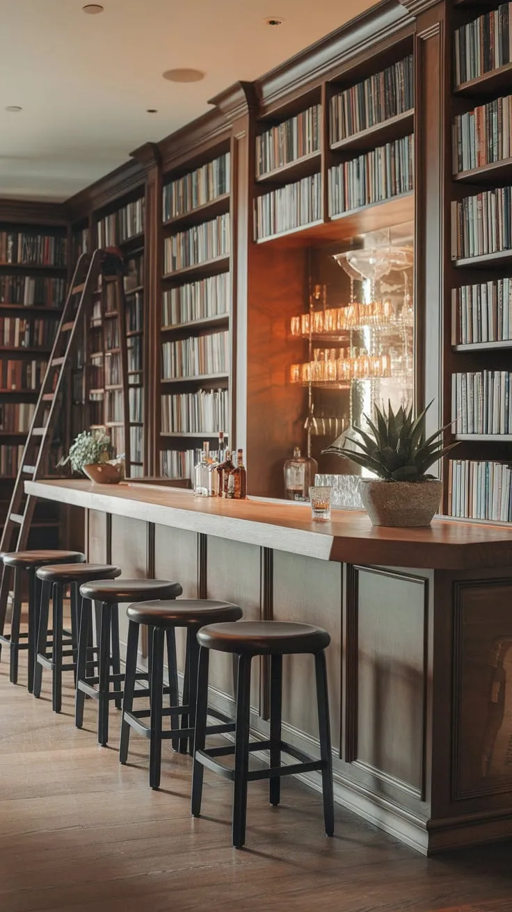 Literary libations await.