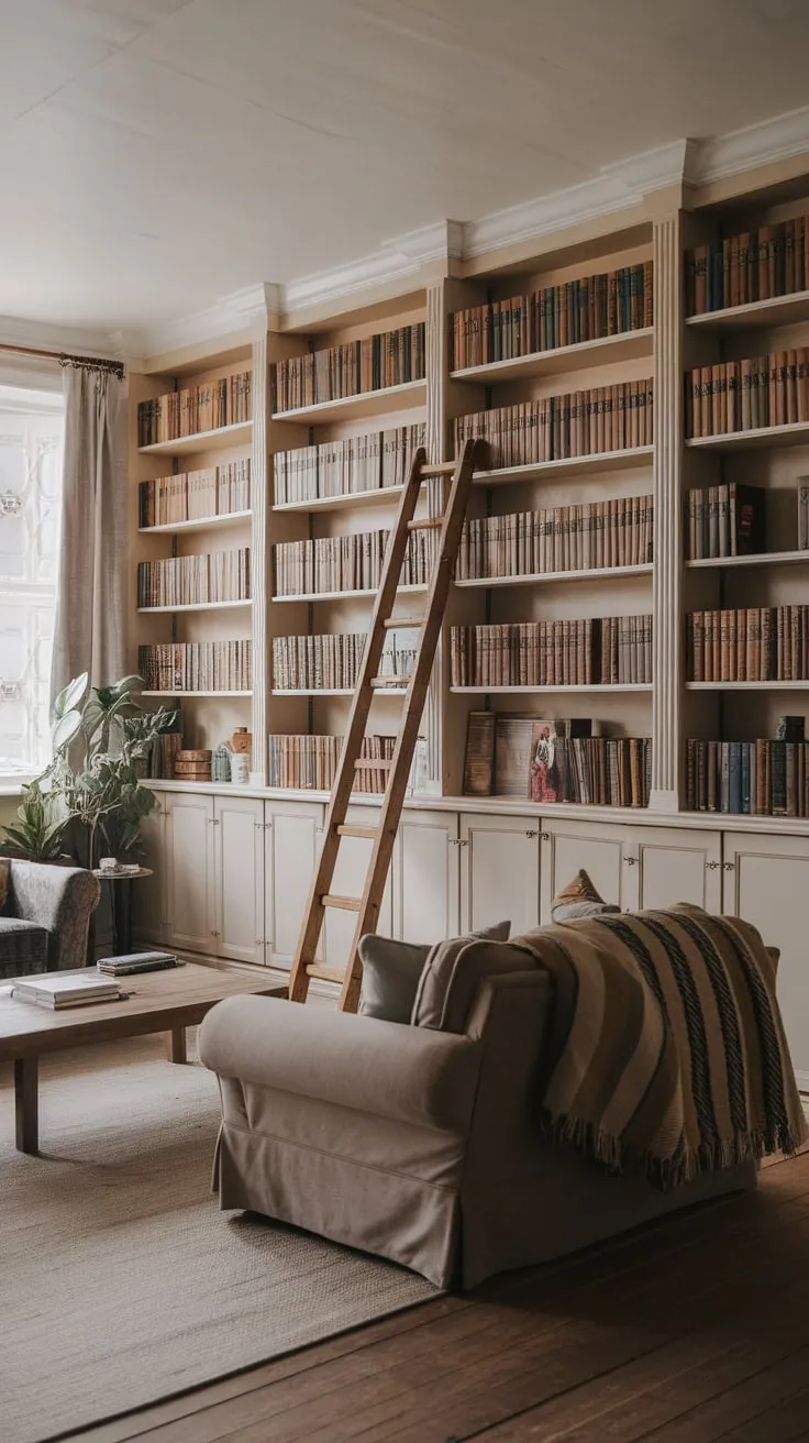 Books, sofas, and quiet evenings.