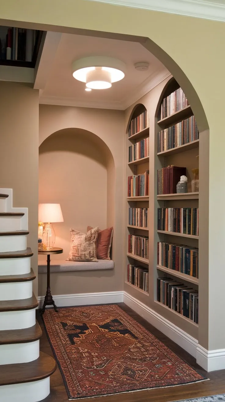 My cozy library nook: where stories unfold.