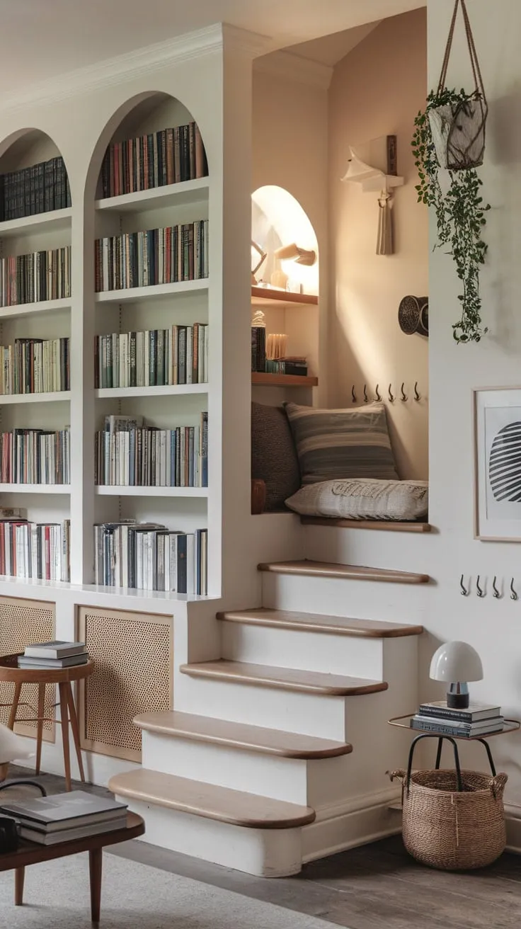 Curled up with a good book, my happy place.