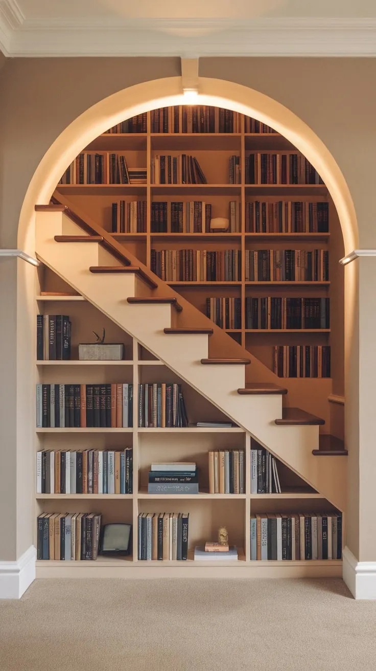 My library nook: where stories unfold.