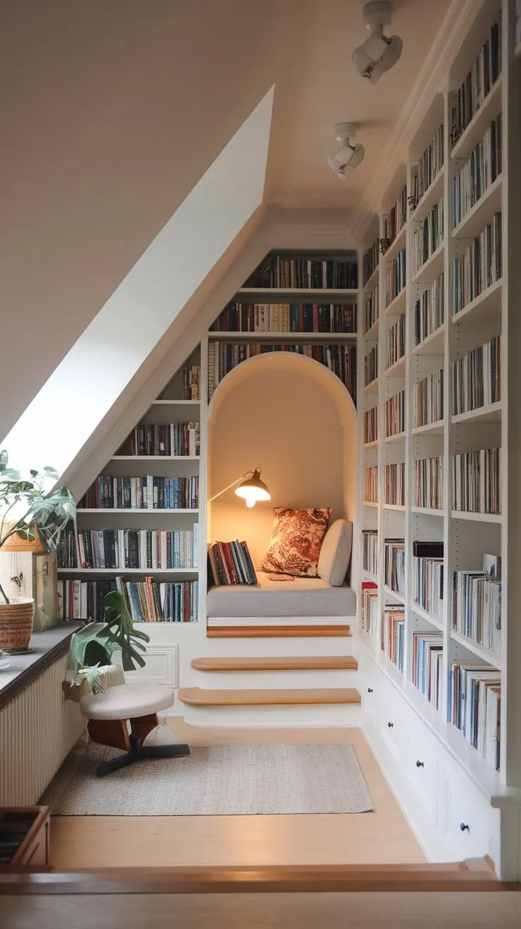 A sanctuary of books, built for quiet contemplation and literary escapes.