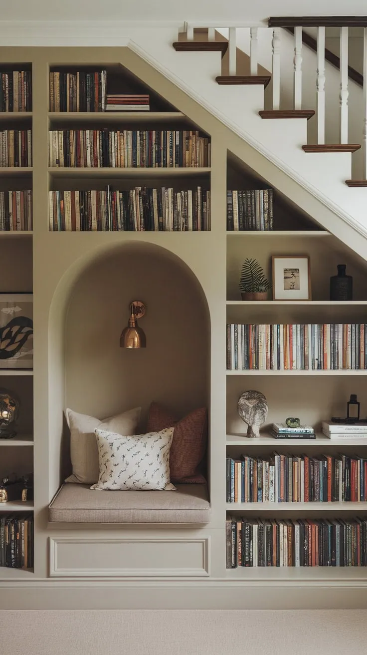 Curled up in my library nook, the world fades away.