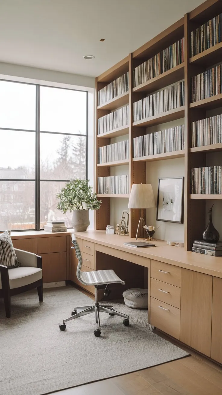 My library, my office, my sanctuary.