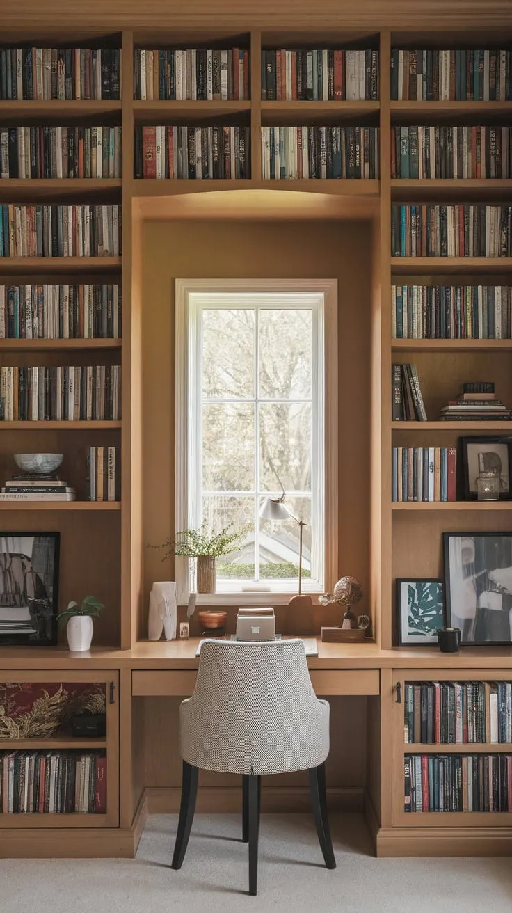 Where work meets wonder, in my library office.