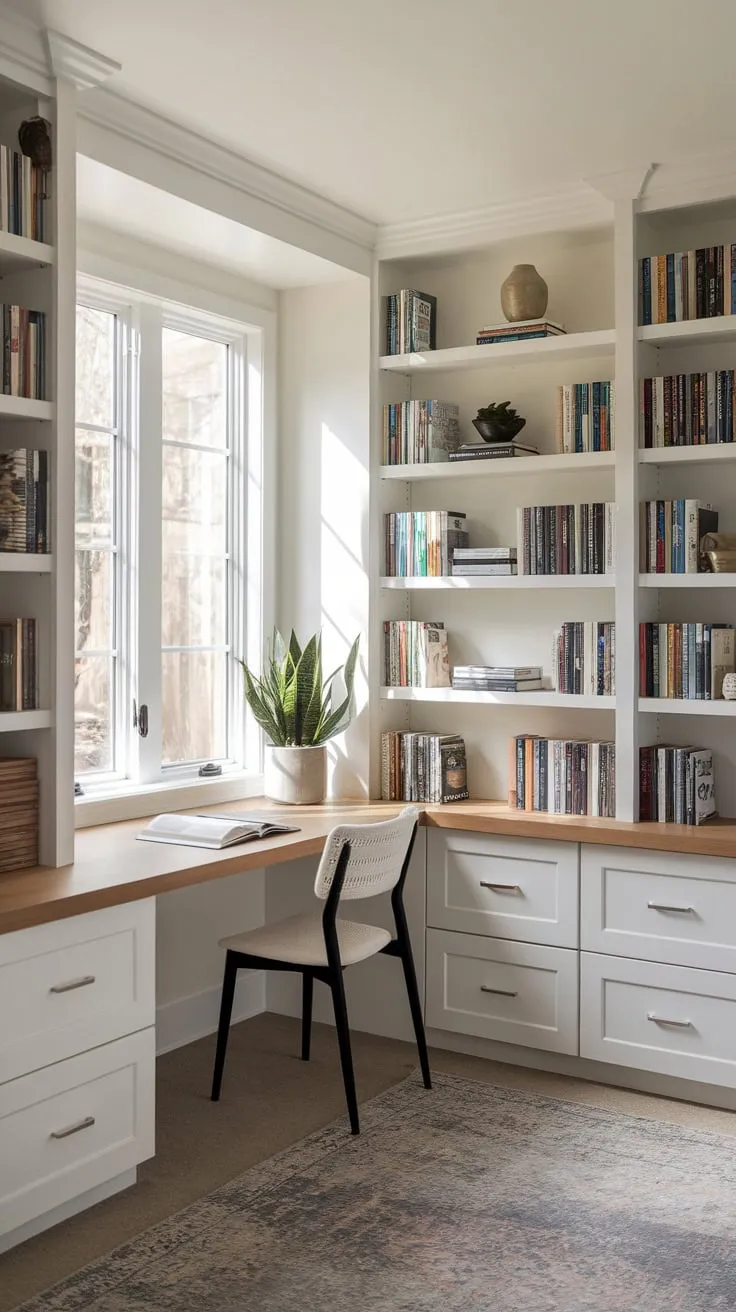 My library, my office, my sanctuary.