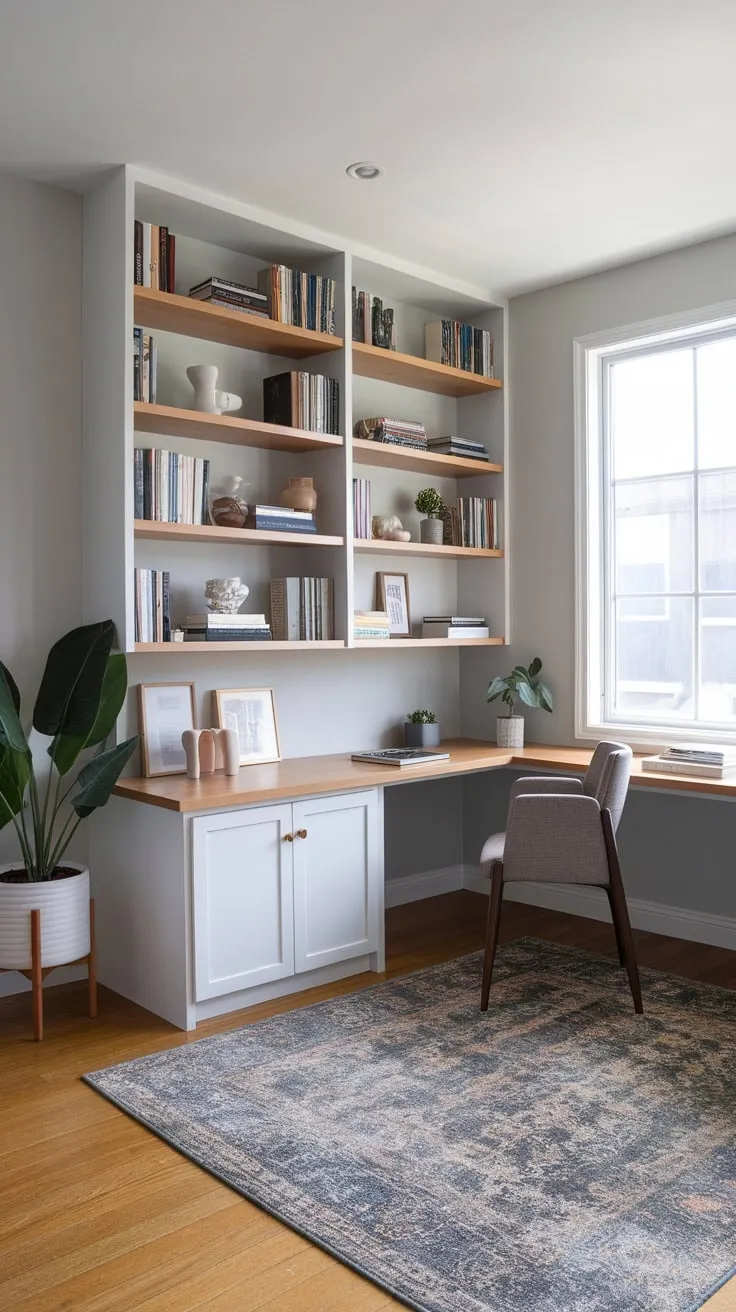My library, my office, my sanctuary.