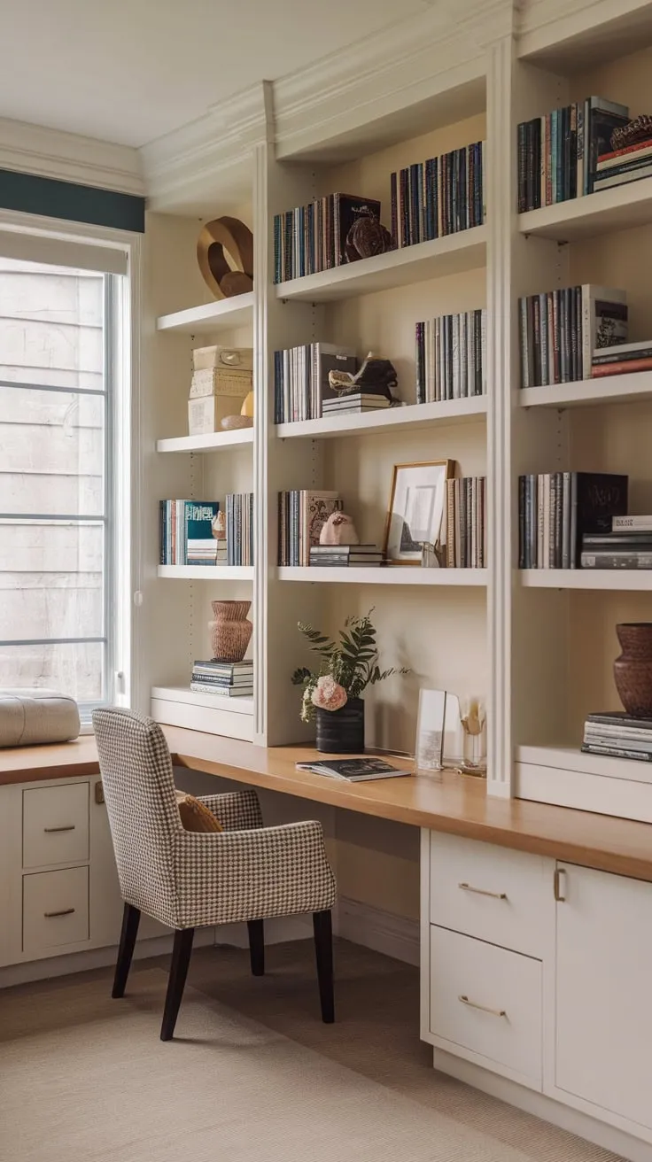 My library, my office, my happy place.