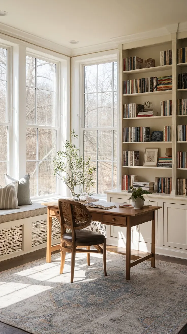 My happy place: books, light, and a whole lot of inspiration.