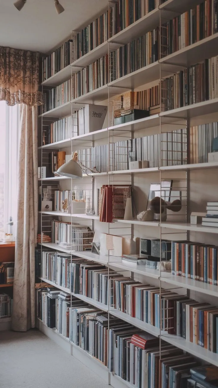 A tapestry of knowledge, bound and shelved.