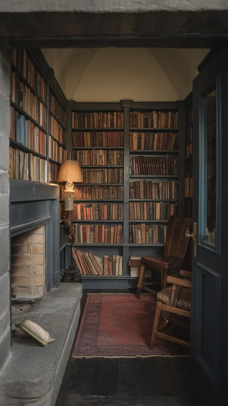 Stone walls, crackling flames, and stories untold.