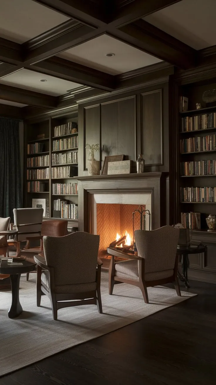 Cozy corners and crackling flames: where stories ignite.