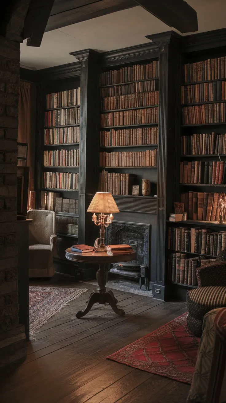 Escape the ordinary, find your story in this fireside library.
