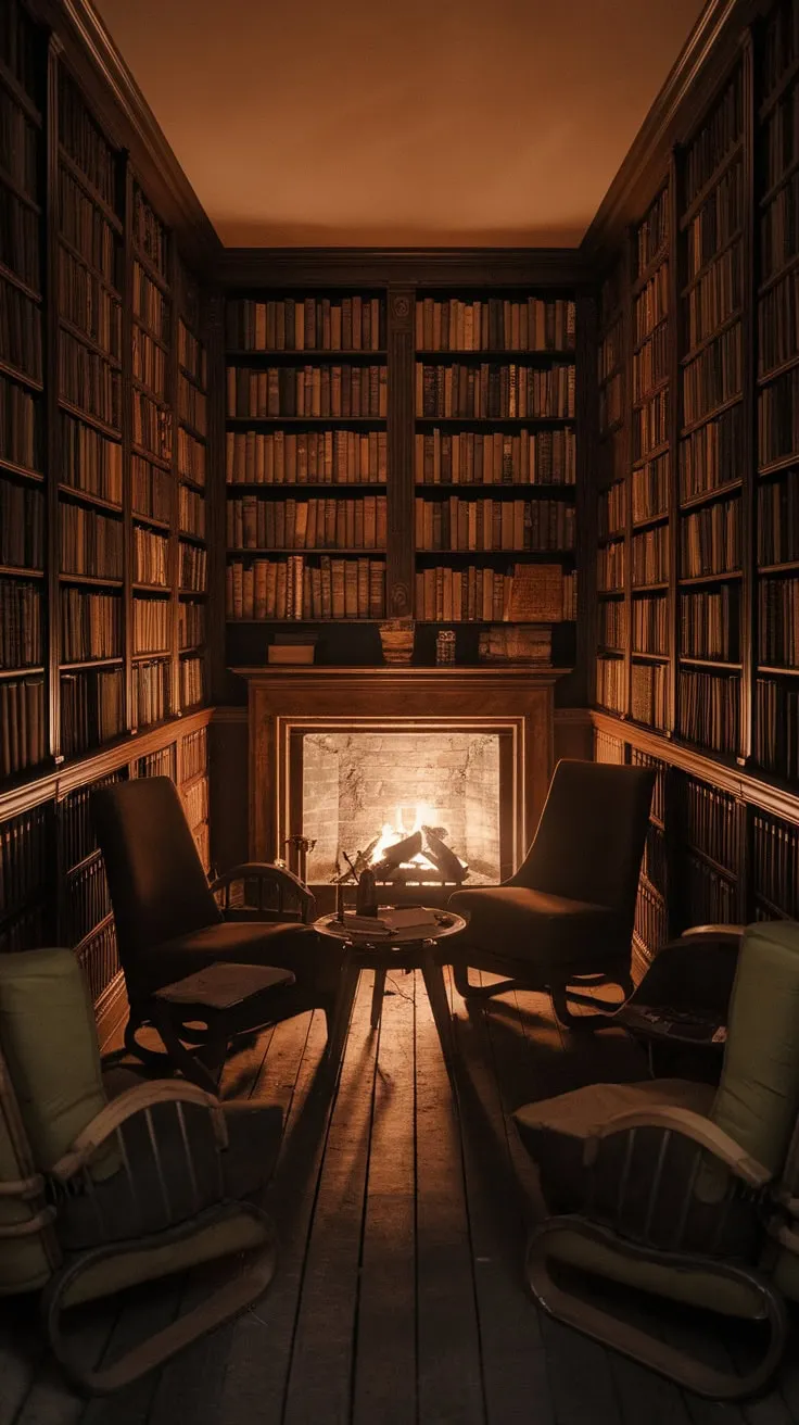 Where stories crackle as brightly as the hearth.