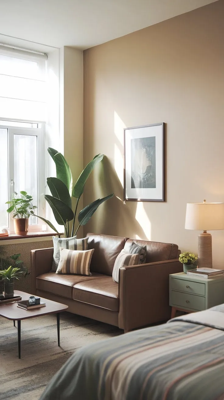 Transform your small space into a versatile living room bedroom combo, ideal as a guest bedroom office or a cozy bedroom office combo. This office and guest room solution offers the best of both worlds.