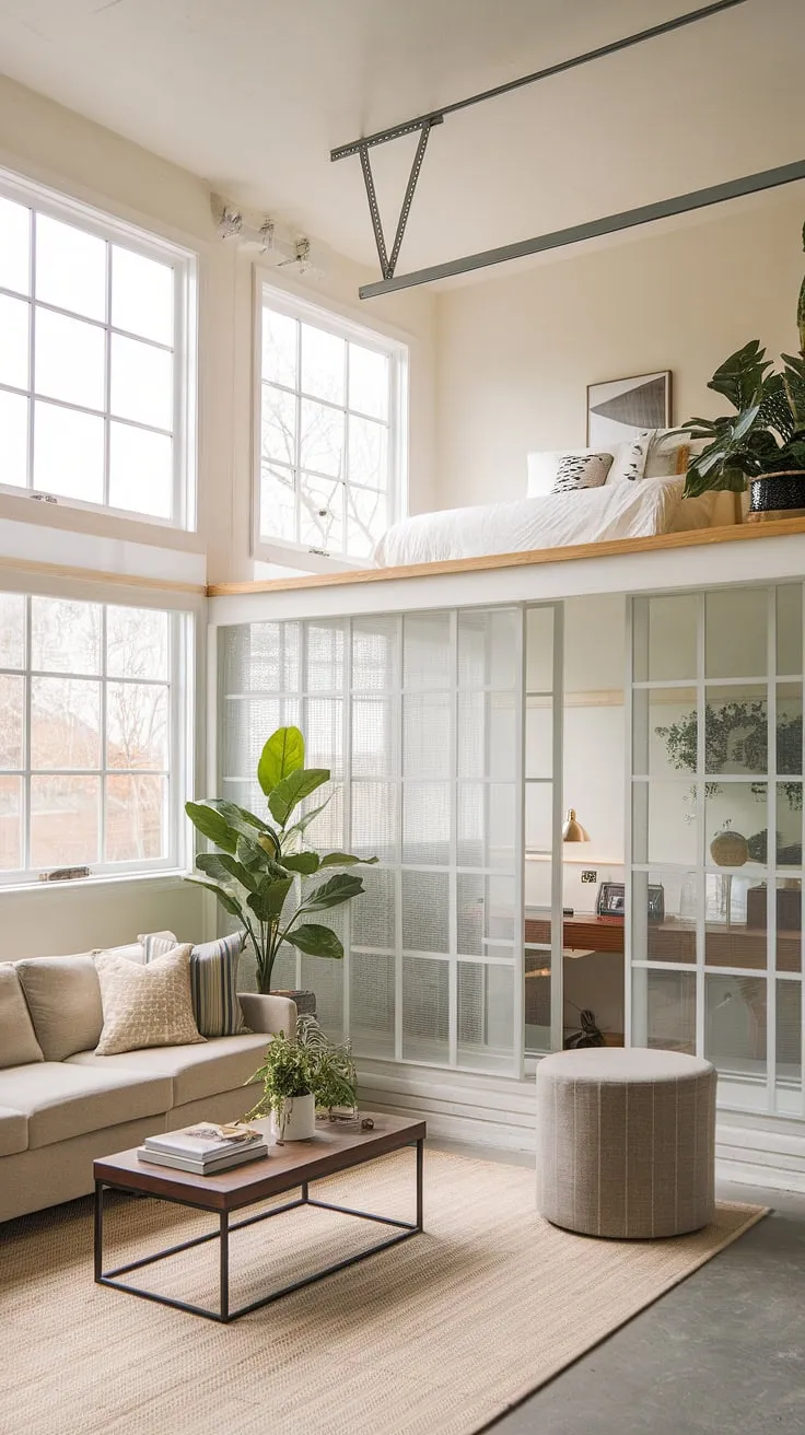 This garage loft is a testament to creative garage renovation.  Imagine relaxing on the sofa in your new living room quarter garage, the light streaming in from the glass door.  This garage guest house, built with thoughtful garage plans, offers a unique blend of comfort and style.  For those seeking a similar space, consider exploring carriage house garage options or even a porte cochere for added elegance.  The transformation from unused garage to functional garage loft apartment is truly inspiring.