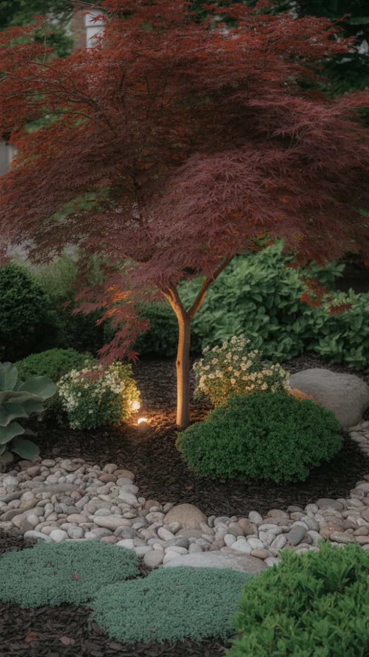 Tranquil Japanese Maple Oasis