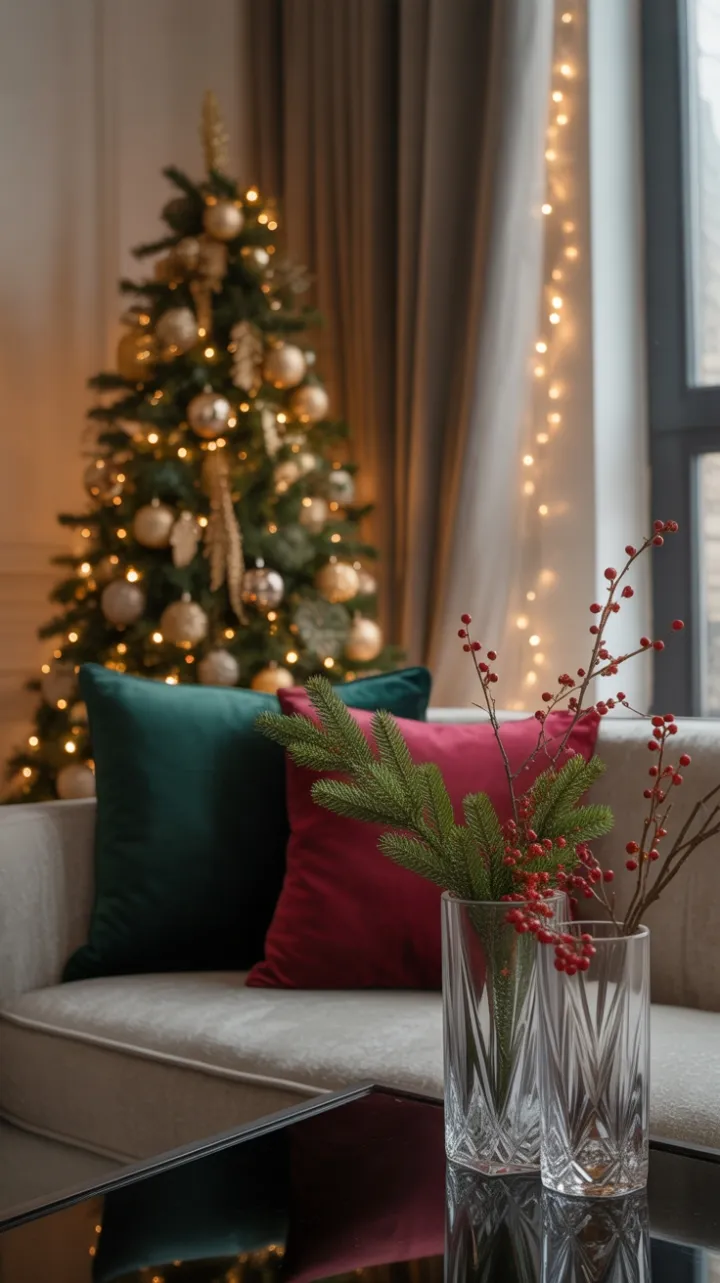 Gilded Velvet Holiday Haven