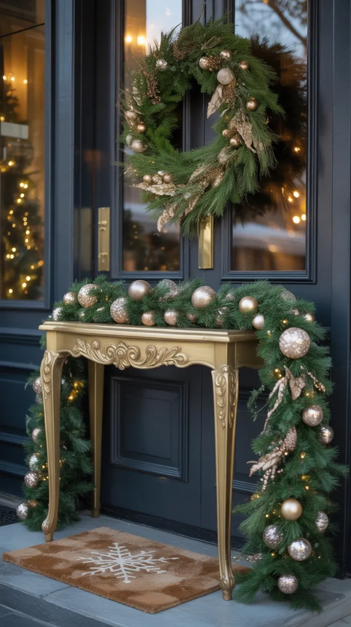 Gilded Holiday Welcome