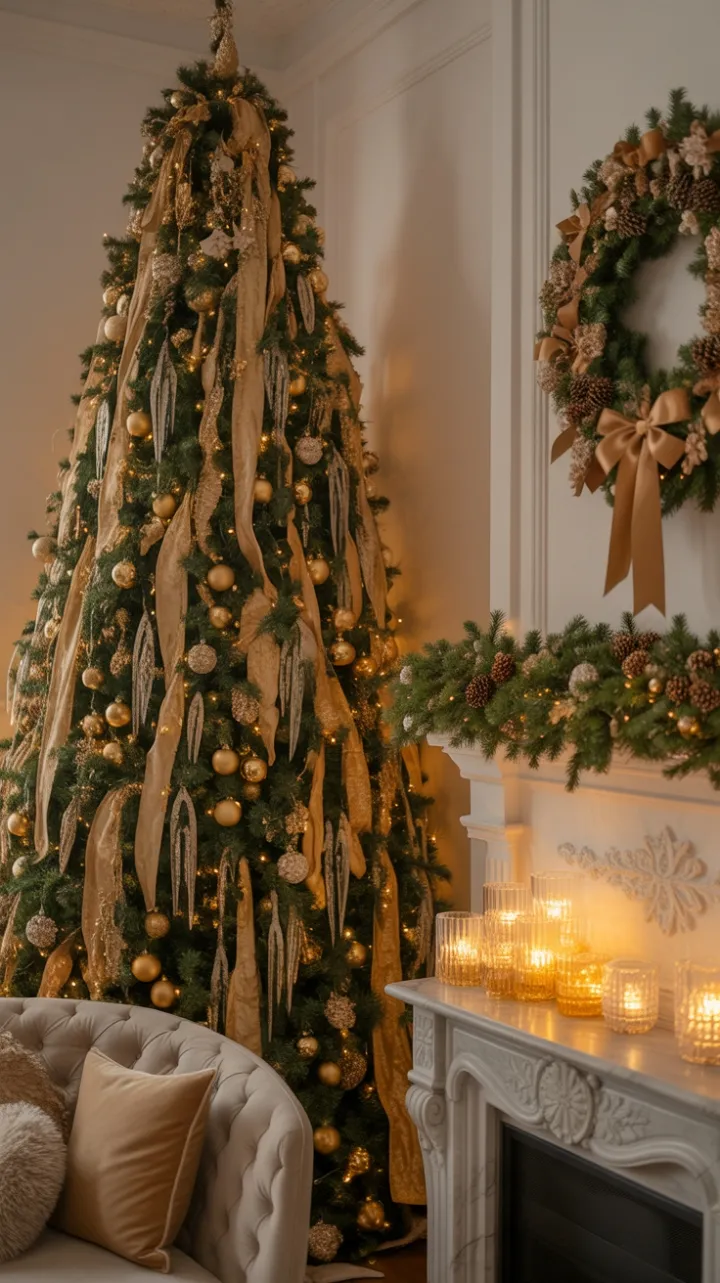Velvet and Gold Holiday Sanctuary